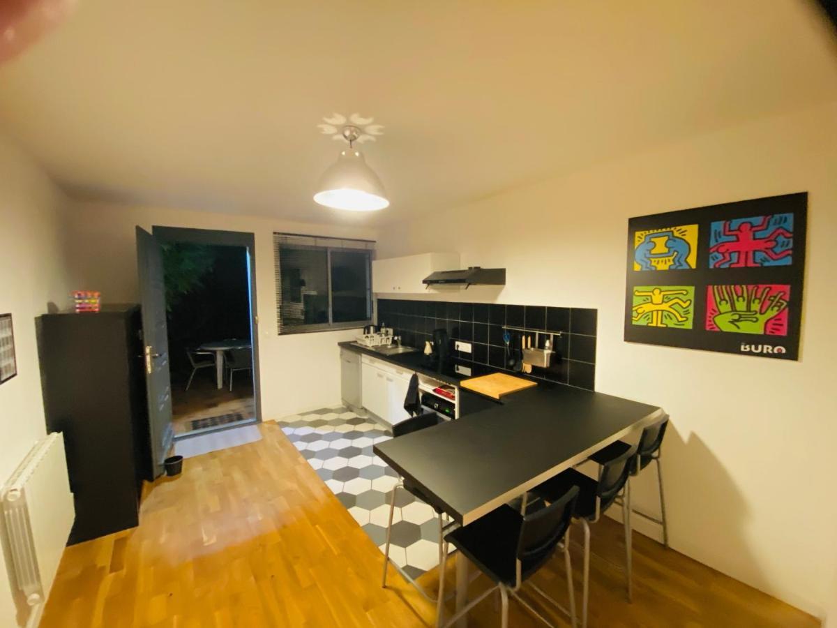 蒙彼利埃Grand Studio De 38M2 Et Cour Independante De 25M2 Dont Wifi Et Netflix公寓 外观 照片