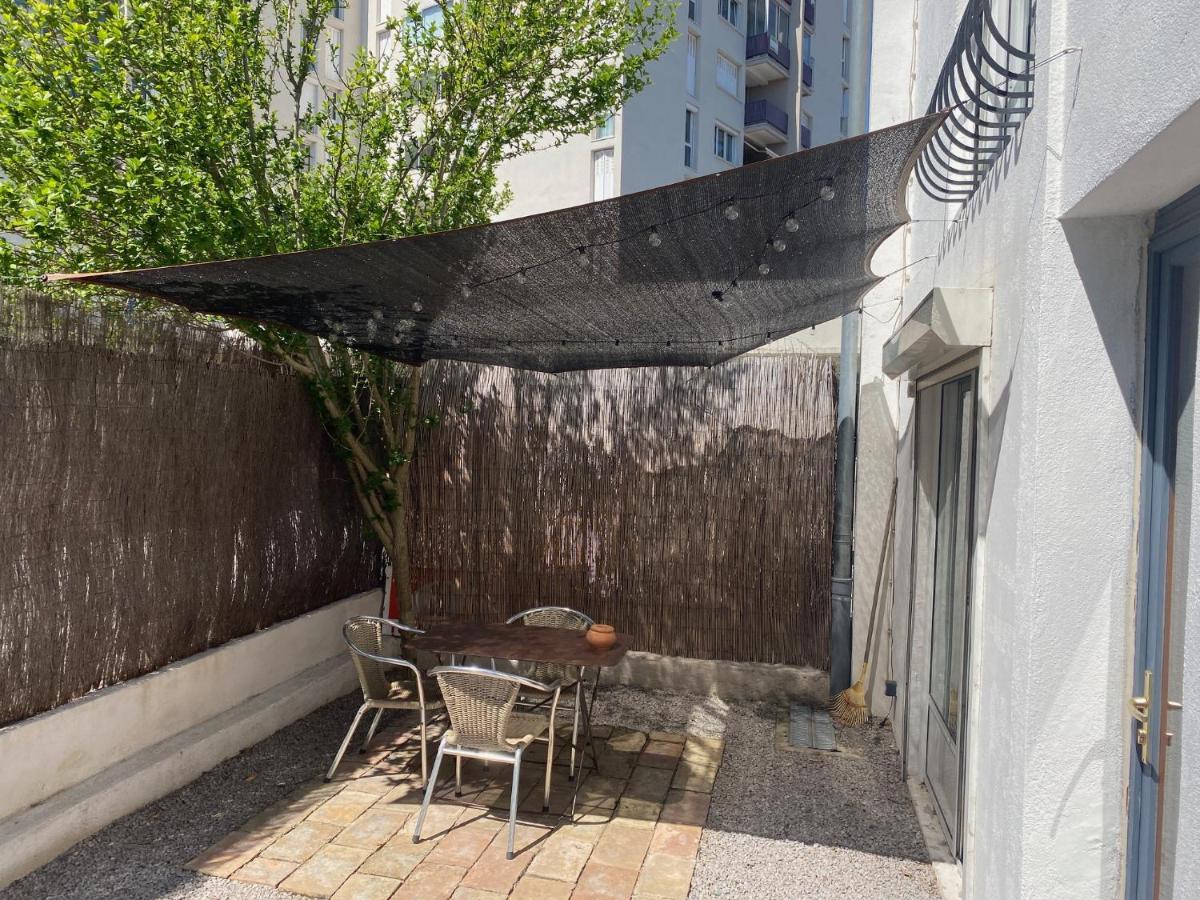 蒙彼利埃Grand Studio De 38M2 Et Cour Independante De 25M2 Dont Wifi Et Netflix公寓 外观 照片
